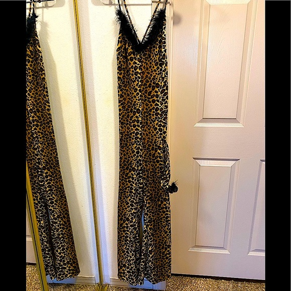 Pants - Halloween Costume!!! Full Leopard with Tail Fuzzy